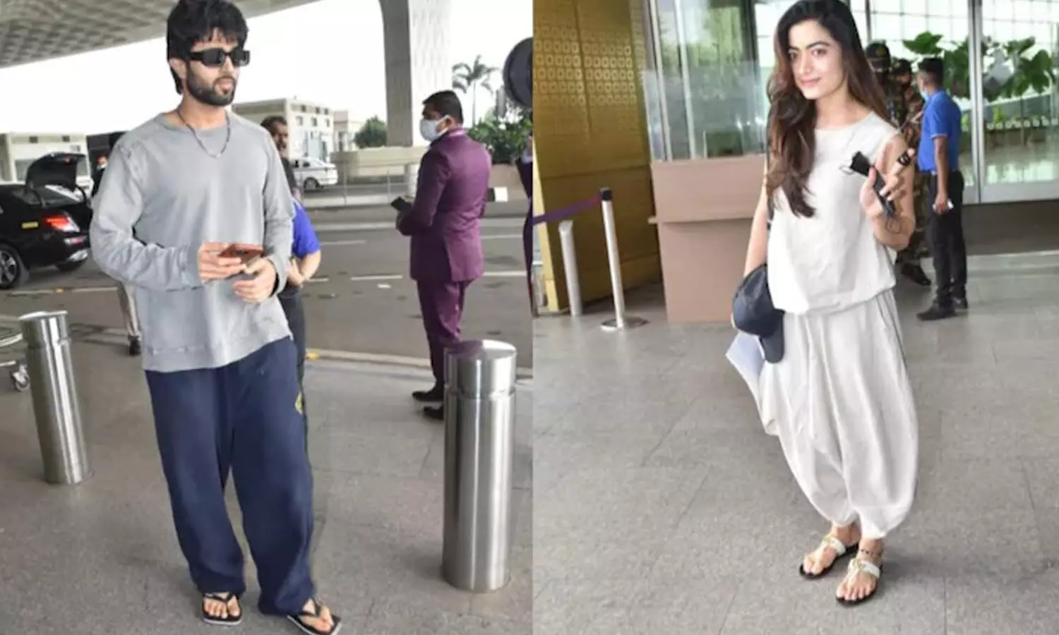 Vijay Deverakonda and Rashmika Mandanna