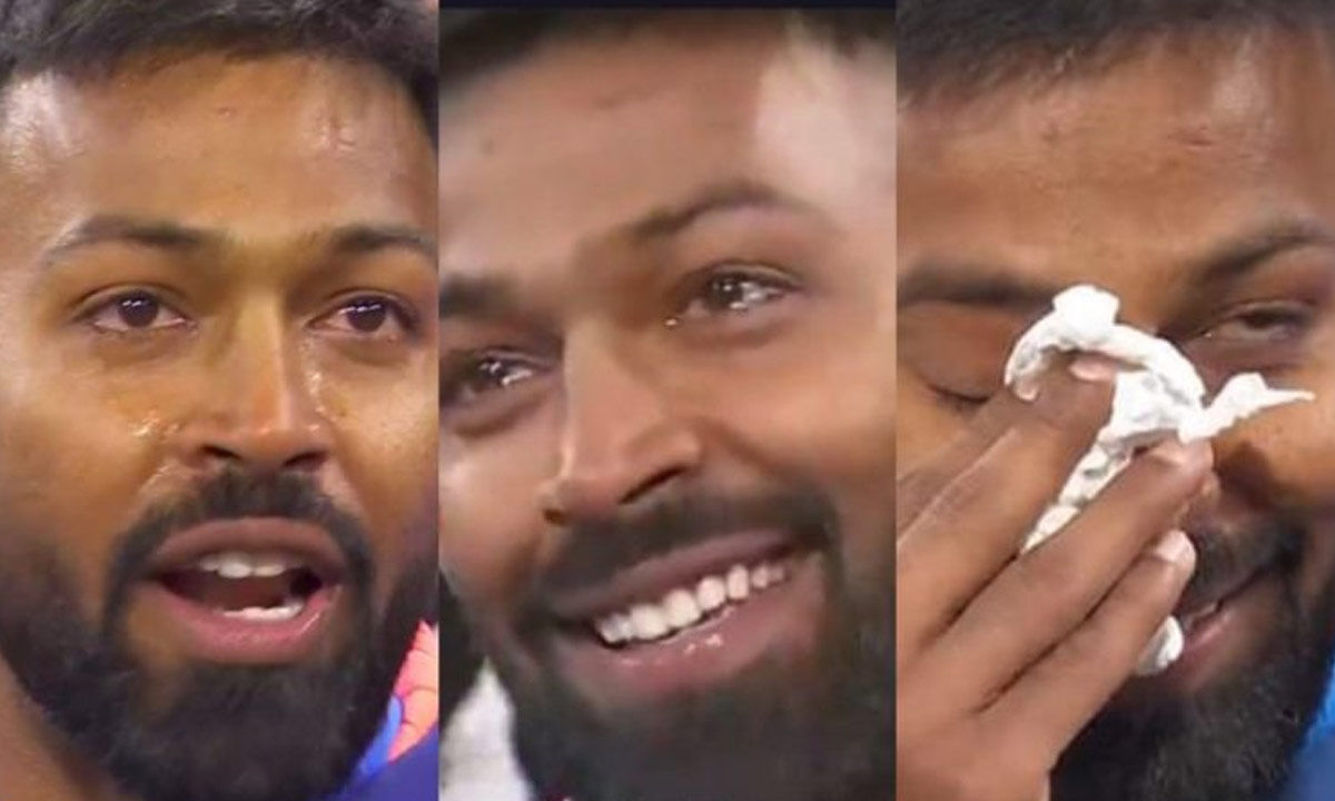 నాన్నదే ఈ ఘనత హార్థిక్ పాండ్యా భావోద్వేగం Hardik Pandya Turns Emotional As He Remembers 4176