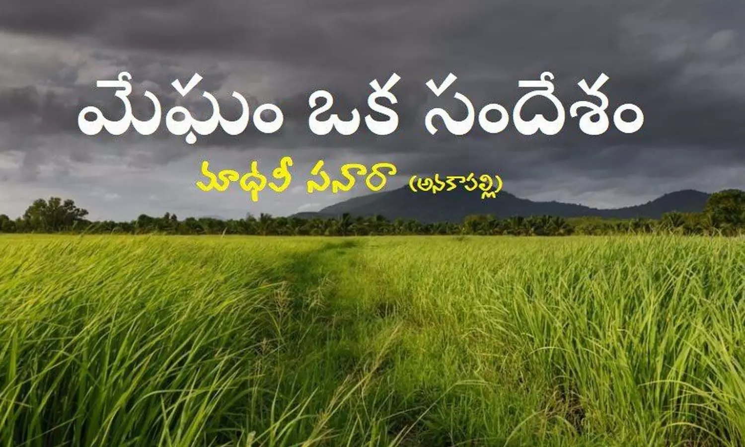 మేఘం ఒక సందేశం ( కవిత)