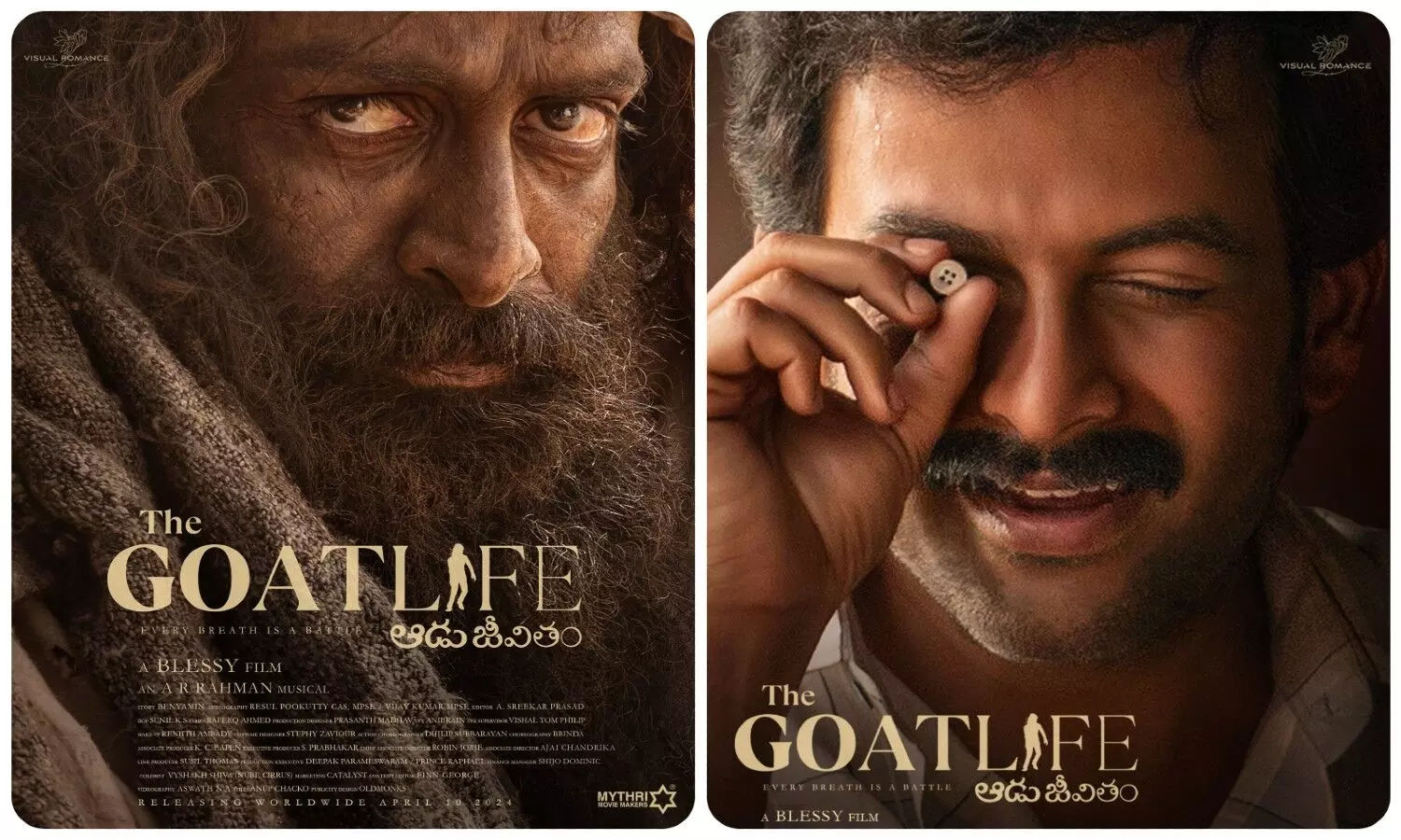 GOAT | ది గోట్ లైఫ్ బిగినింగ్ లుక్ పోస్టర్