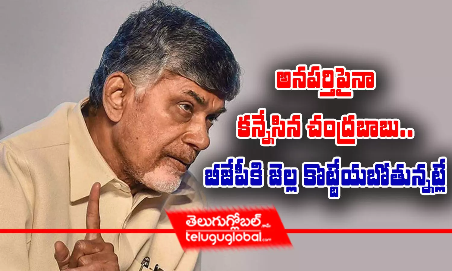 అన‌ప‌ర్తిపైనా క‌న్నేసిన చంద్ర‌బాబు.. బీజేపీకి జెల్ల కొట్టేయ‌బోతున్న‌ట్లే