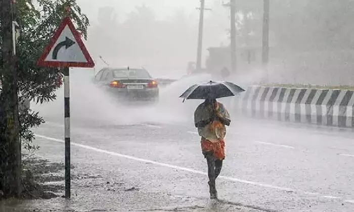 రాష్ట్రంలోని ఏడు జిల్లాలకు  భారీ వర్ష సూచన