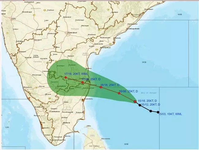 వాయుగుండం ప్రభావం.. దక్షిణ కోస్తా, రాయలసీమ జిల్లాల్లో భారీ వర్షాలు