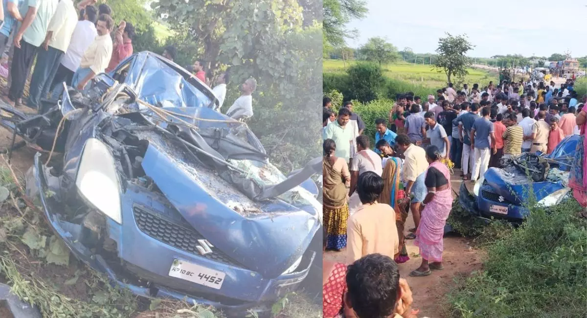 మెద‌క్ జిల్లాలో ఘోర రోడ్డు ప్ర‌మాదం.. ఏడుగురు దుర్మరణం