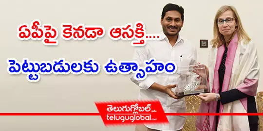 ఏపీపై కెనడా ఆసక్తి.... పెట్టుబడులకు ఉత్సాహం