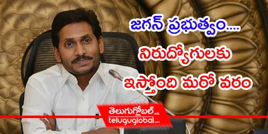 జగన్ ప్రభుత్వం.... నిరుద్యోగులకు ఇస్తోంది మరో వరం