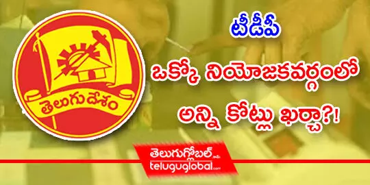 ఒక్కో నియోజకవర్గంలో అన్ని కోట్లు ఖర్చా?