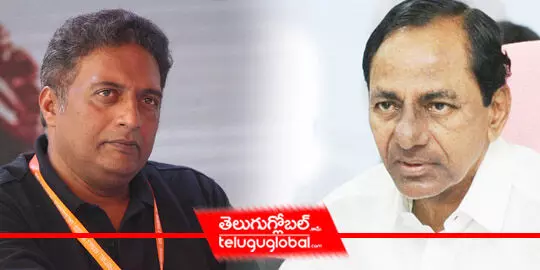 Why is Prakash Raj accompanying KCR?