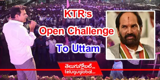 KTRs Open Challenge To Uttam