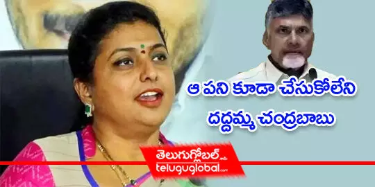 Roja and chandrababu