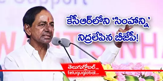 కేసీఆర్ లోని ‘సింహాన్ని’ నిద్రలేపిన బీజేపీ !