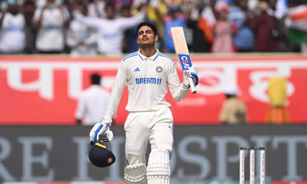విశాఖ టెస్టులో శుభ్ మన్ గిల్ ' దస్ కా ధమ్ ' శతకం!