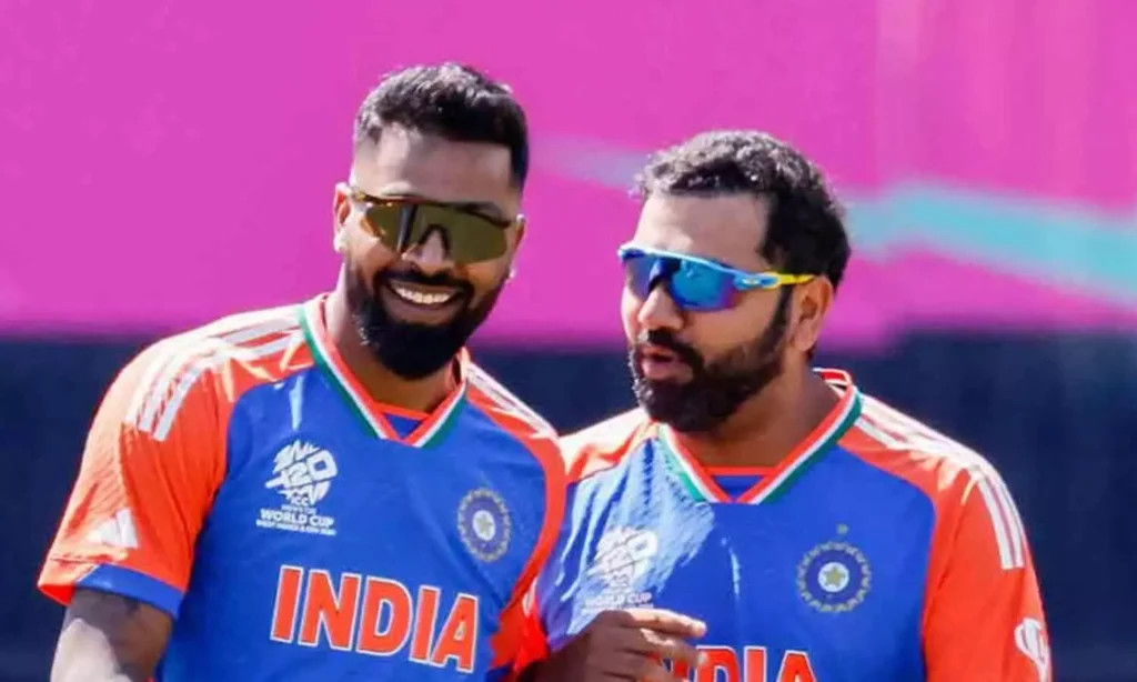 రోహిత్ దన్నుతో హార్థిక్ పాండ్యా షో!
