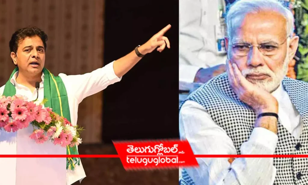 KTR takes jibe at PM Modi