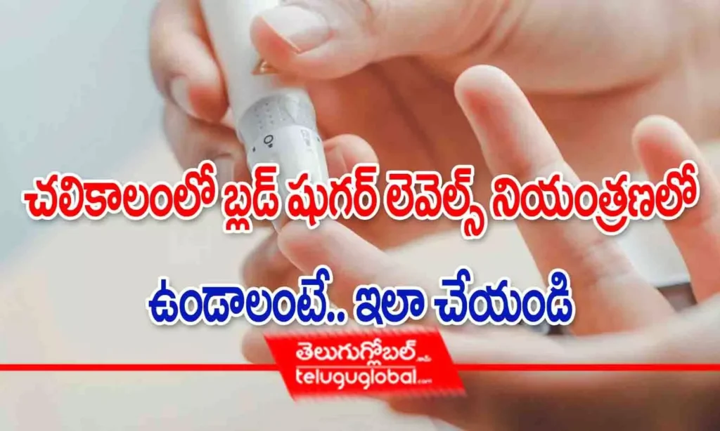 చలికాలంలో బ్లడ్ షుగర్ లెవెల్స్ నియంత్రణలో ఉండాలంటే ఇలా చేయండి