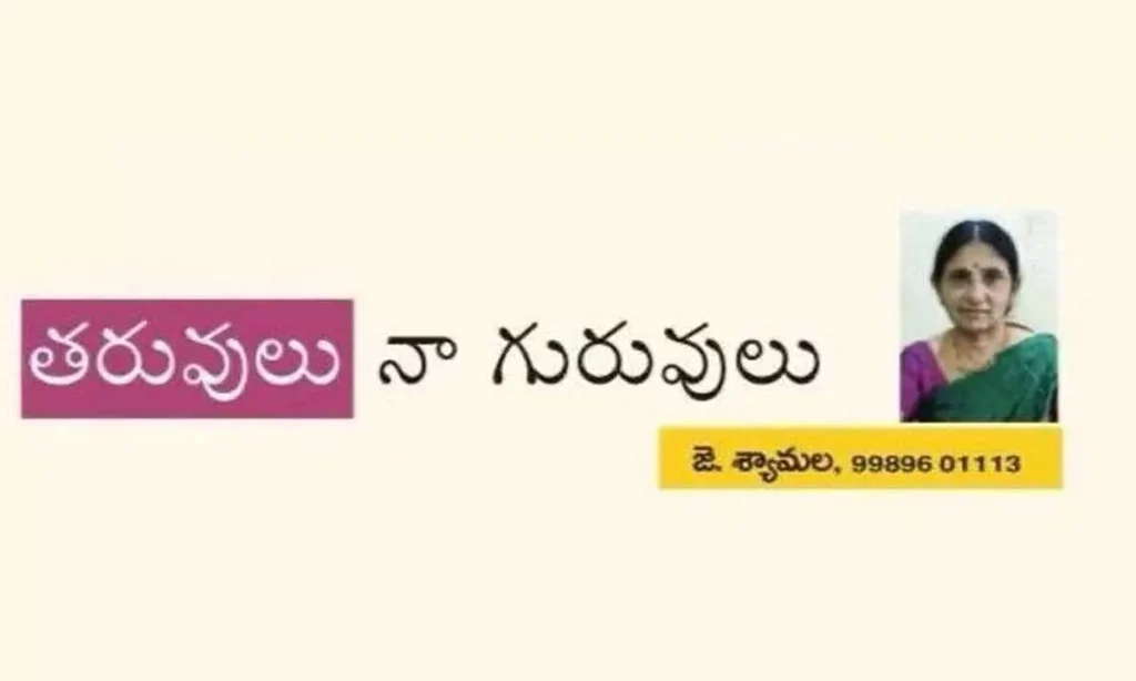తరువులు నా గురువులు (కవిత)