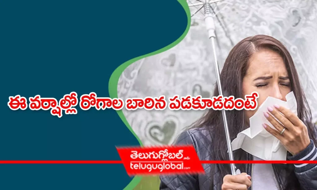 ఈ వర్షాల్లో రోగాల బారిన పడకూడదంటే